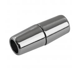 Kunststoff Magnetschliesse silber glaenzend 30mm