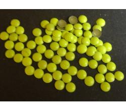 500 Hotfix Nailheads 5mm Neon gelb